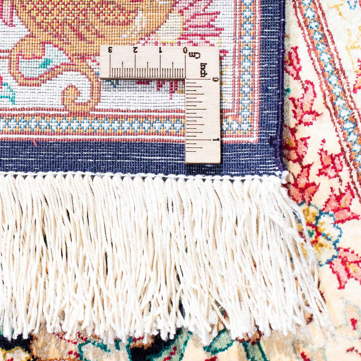 Perser Rug - Ghom - 130 x 81 cm - beige