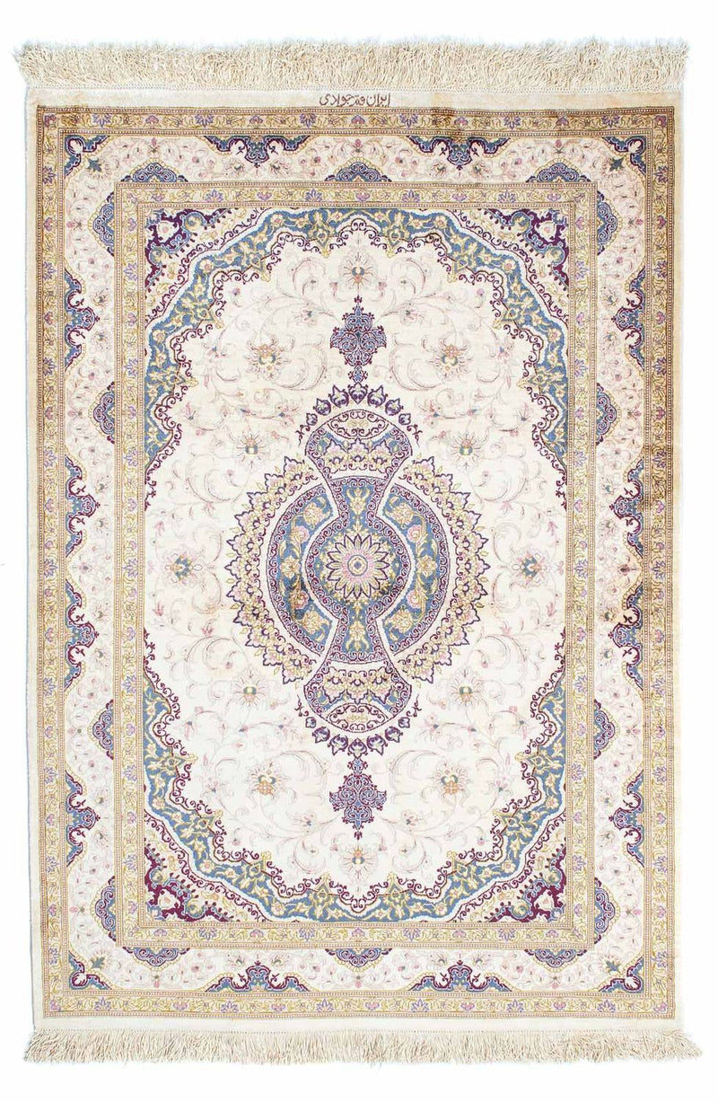 Perser Rug - Ghom - 143 x 100 cm - beige