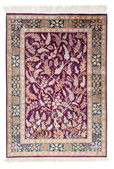 Qom Rug 97x144cm - Persian Rugs