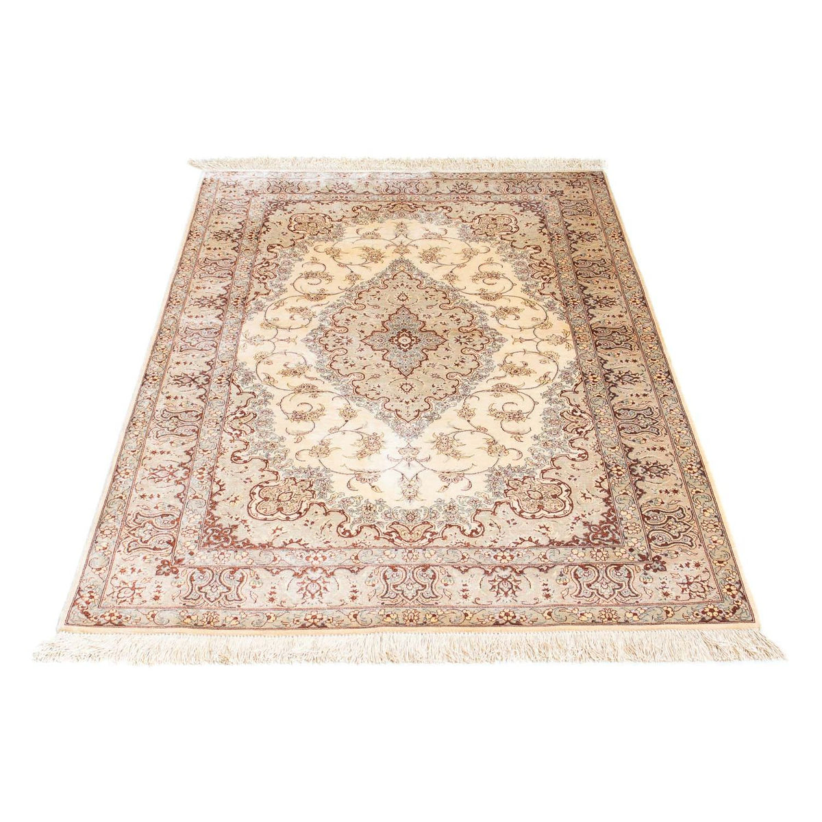 Perser Rug - Ghom - 155 x 97 cm - beige