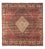 Perser Rug - Bidjar square  - 208 x 198 cm - red