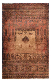 Belutsch Rug - 172 x 105 cm - brown