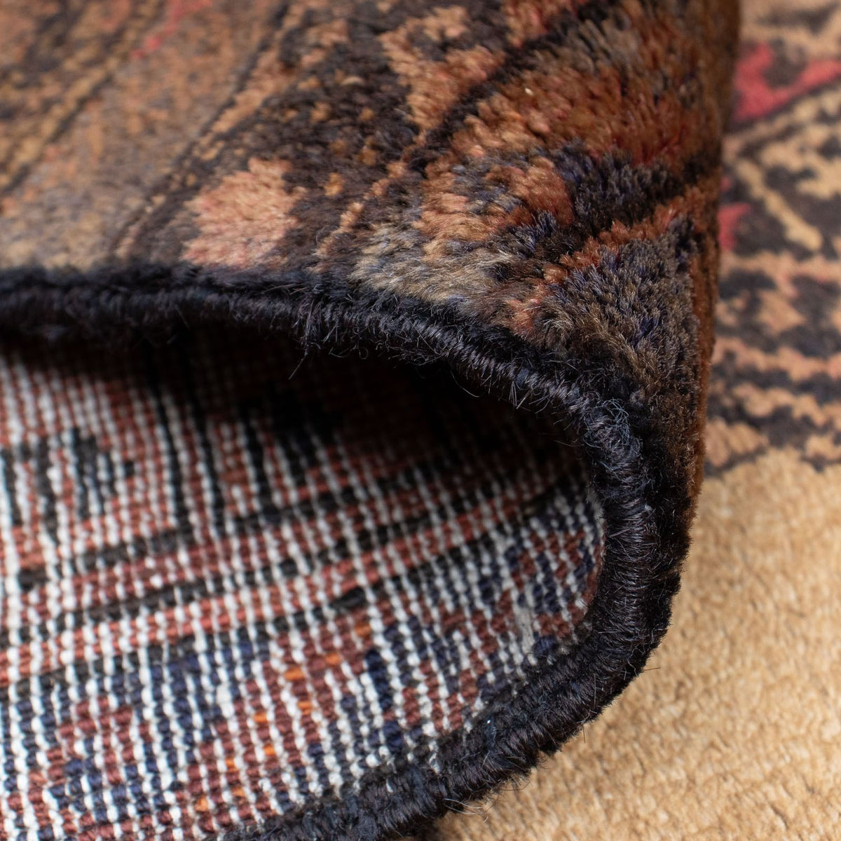 Belutsch Rug - 172 x 105 cm - brown