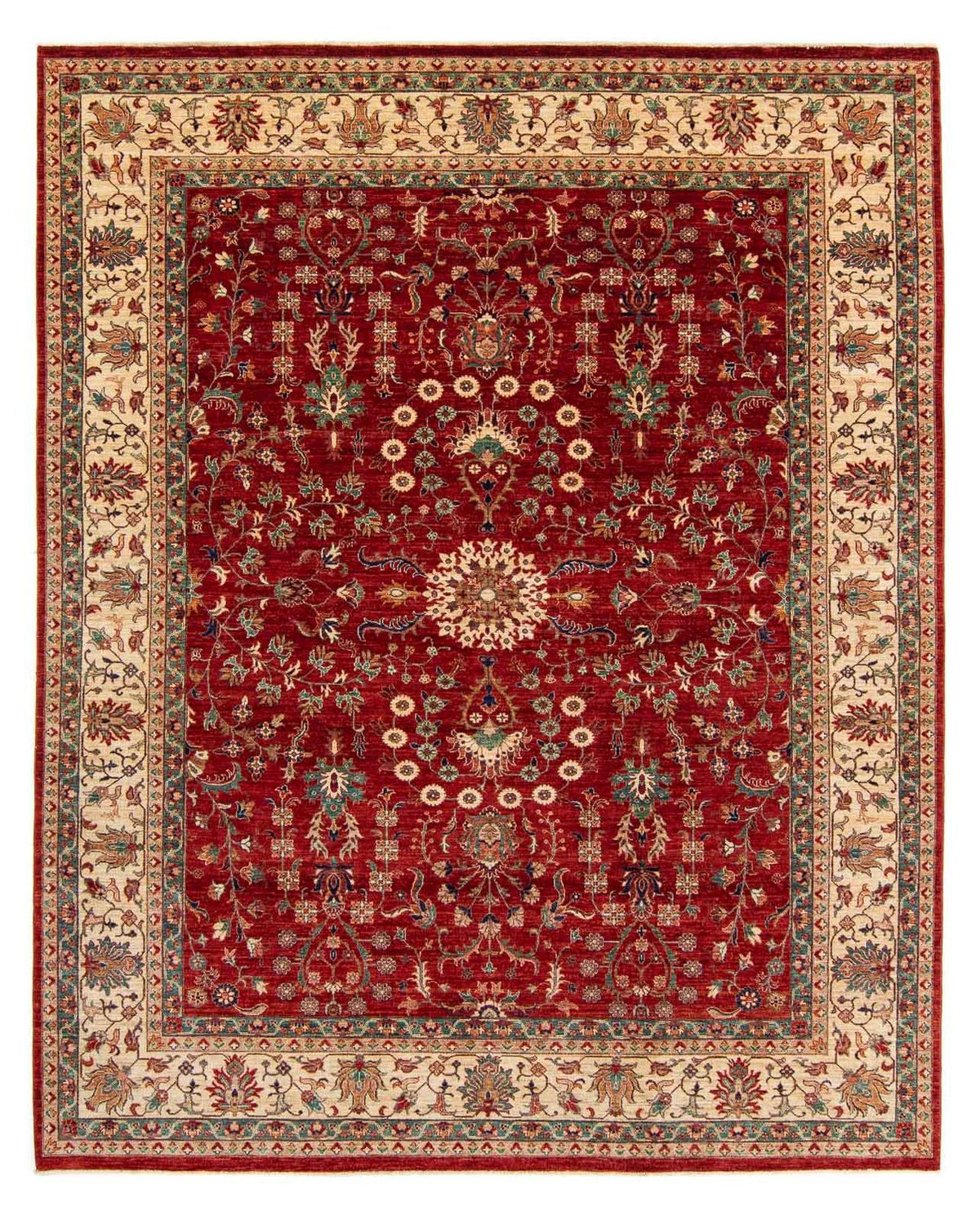 Ziegler Rug - 300 x 244 cm - dark red
