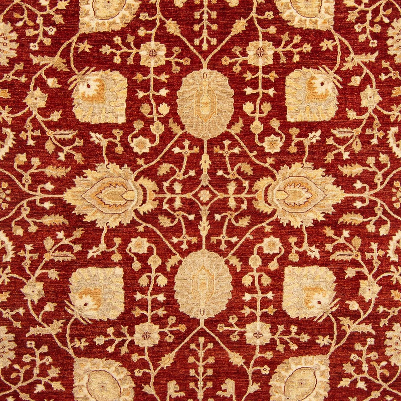 Ziegler Rug - 343 x 248 cm - dark red
