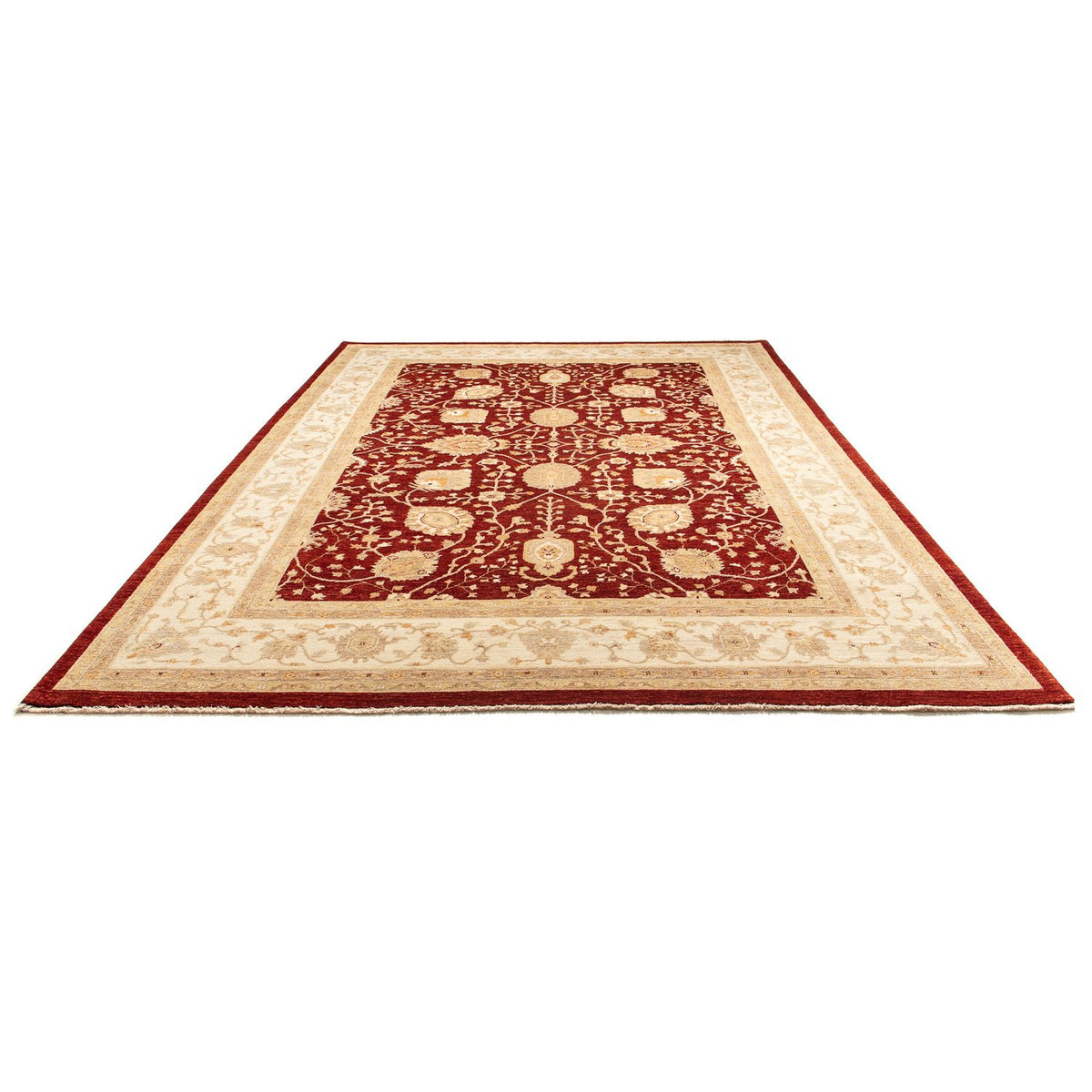Ziegler Rug - 343 x 248 cm - dark red
