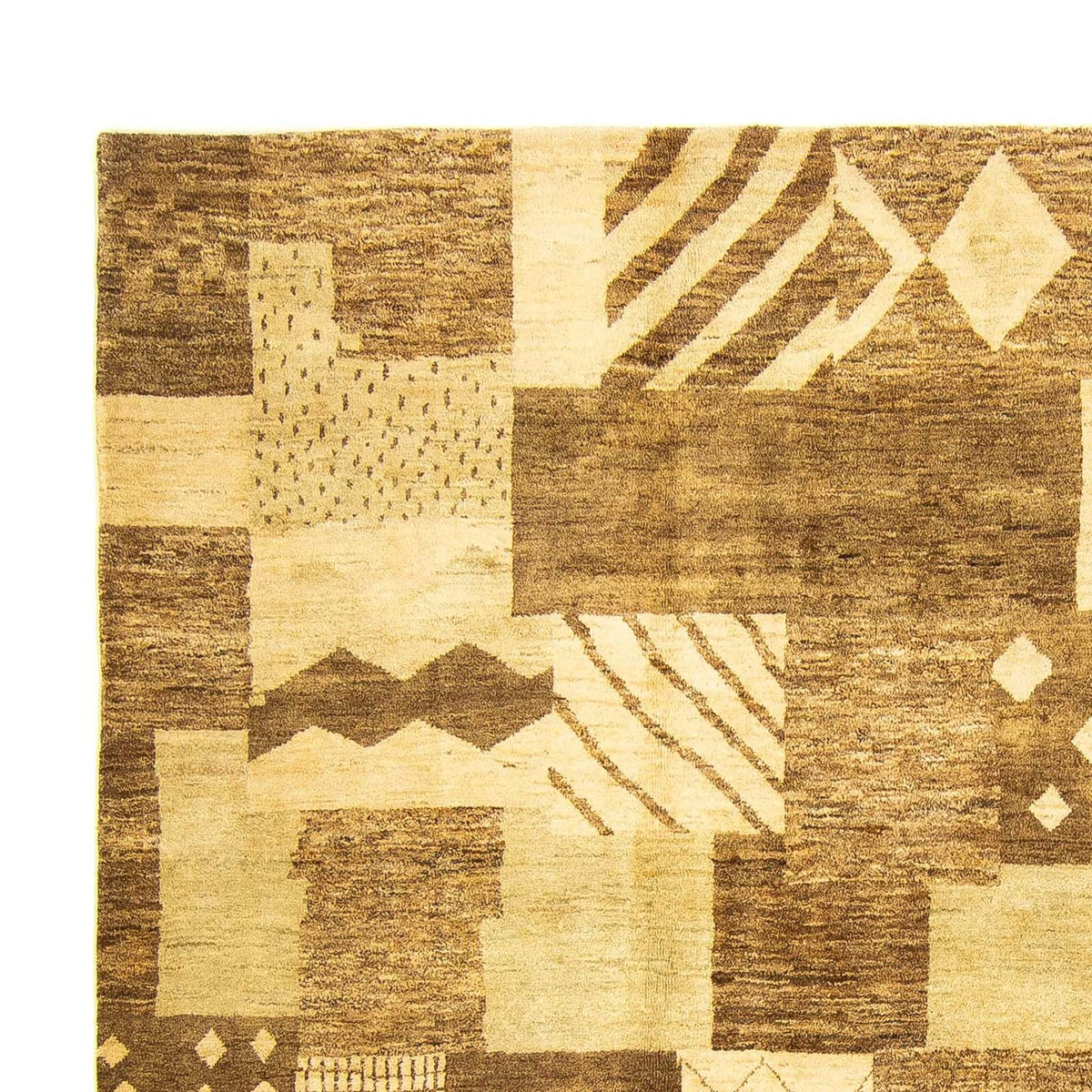 Indo Gabbeh Rug 246x307cm - Perserteppich Wollteppich