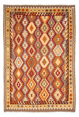 Kelim Rug - Splash - 296 x 195 cm - multicolored