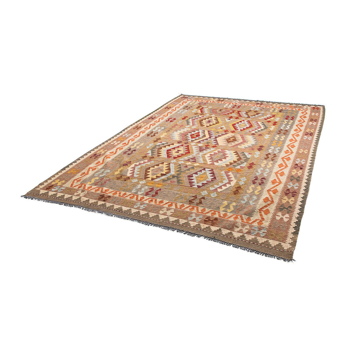 Kelim Rug - Splash - 292 x 212 cm - multicolored