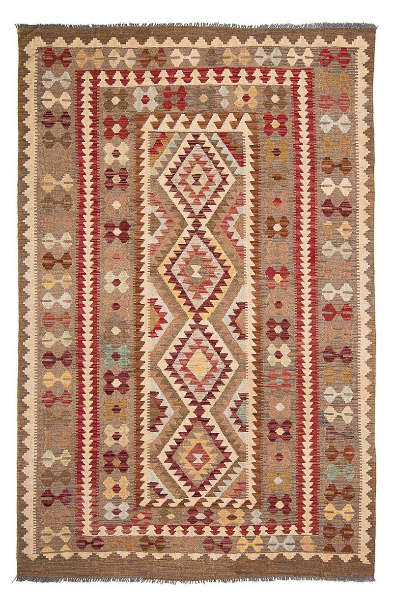 Kelim Rug - Splash - 293 x 198 cm - multicolored