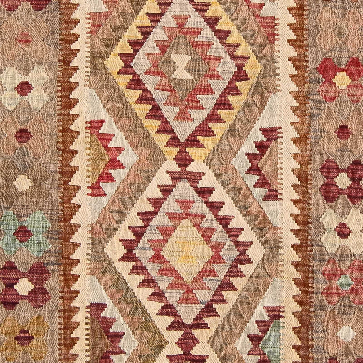 Kelim Rug - Splash - 293 x 198 cm - multicolored