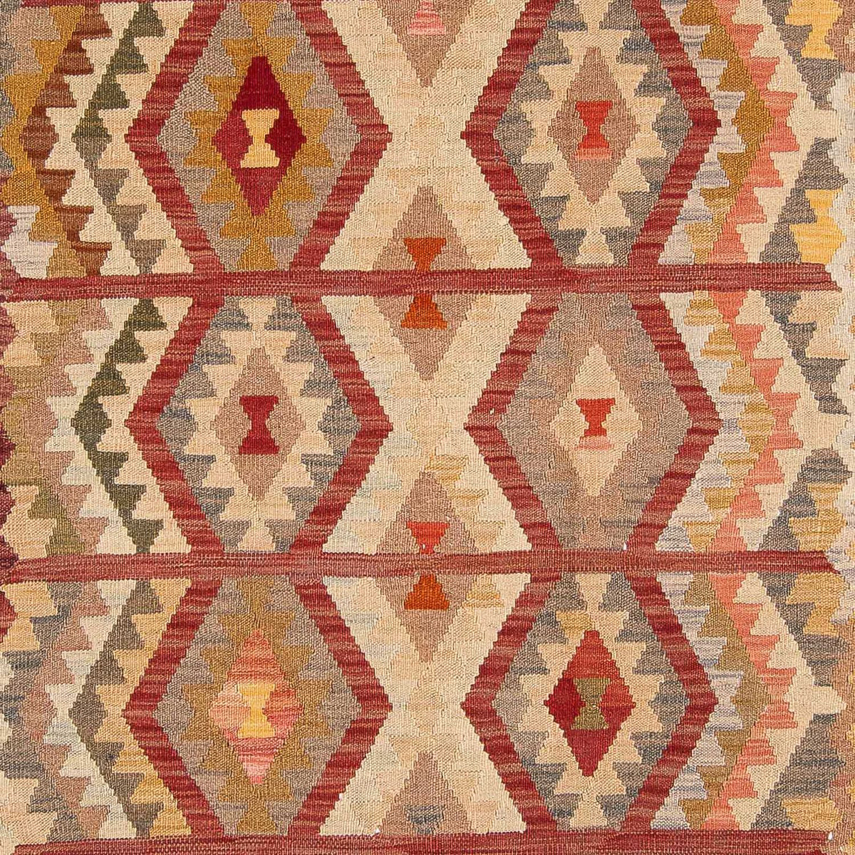 Kelim Rug - Splash - 301 x 204 cm - beige