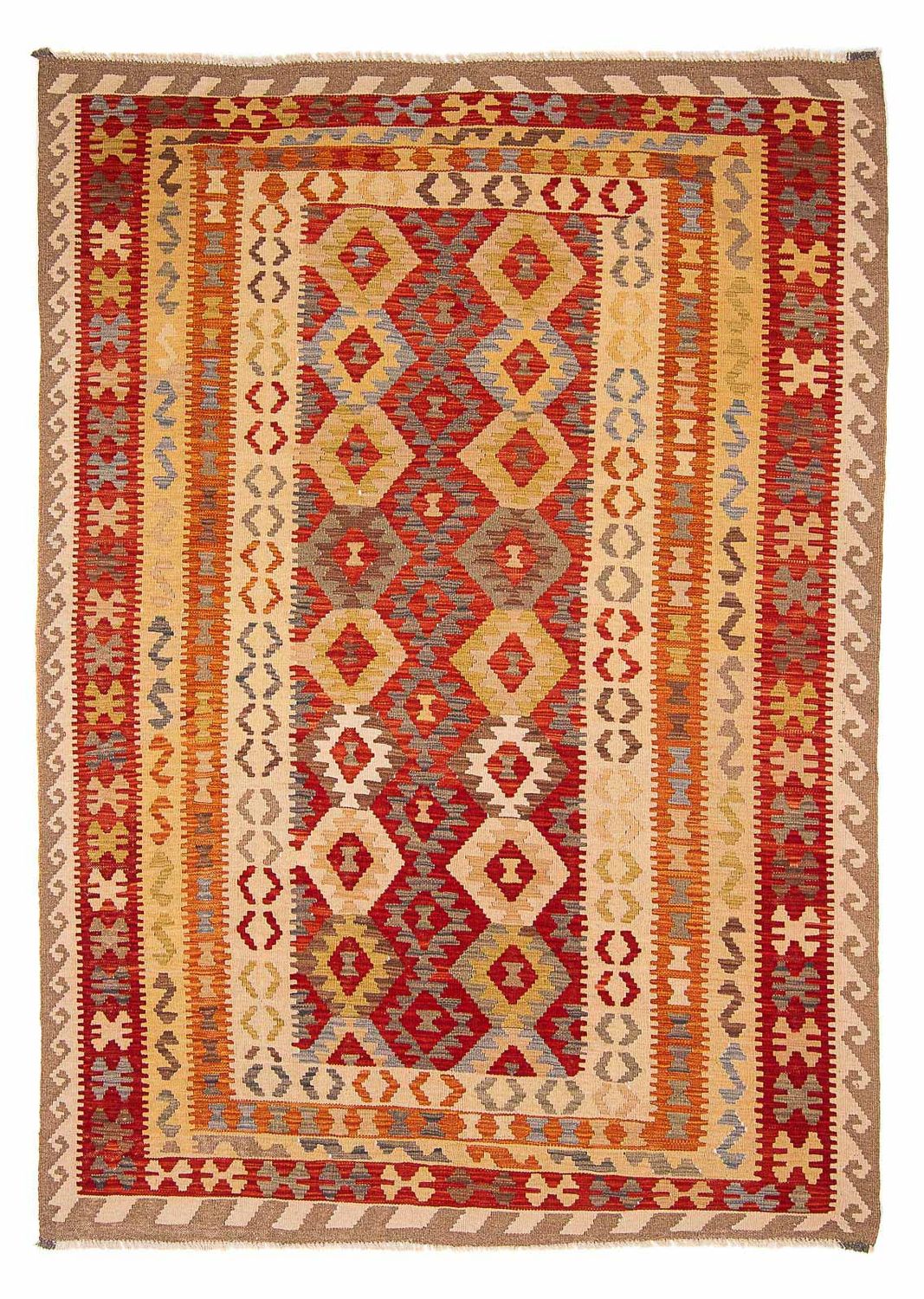 Kelim Rug - Splash - 288 x 198 cm - multicolored