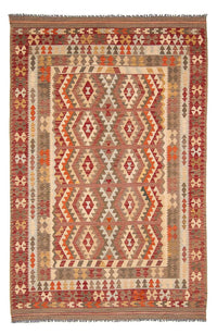 Kelim Rug - Splash - 296 x 205 cm - multicolored