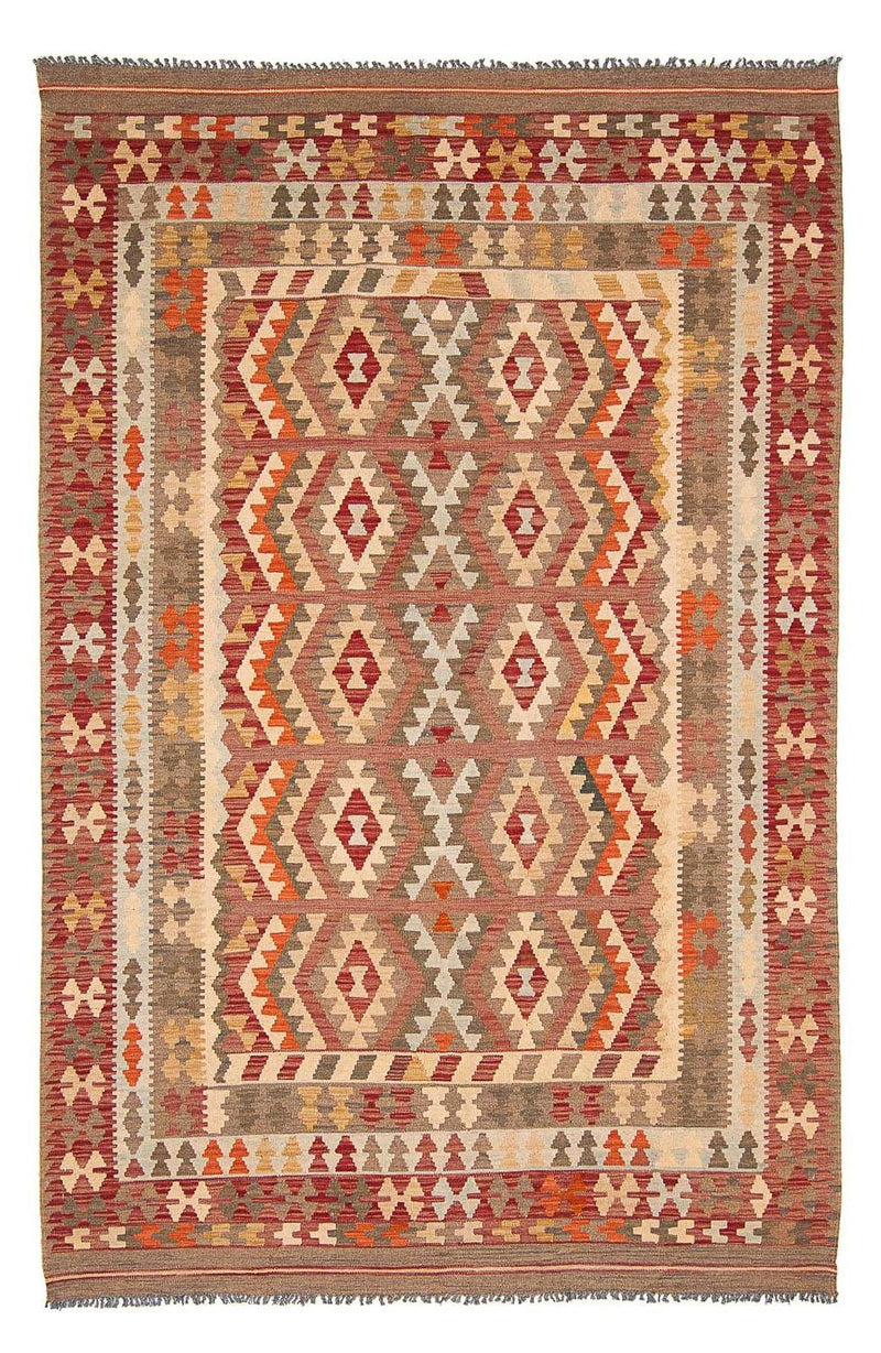 Kelim Rug - Splash - 296 x 205 cm - multicolored