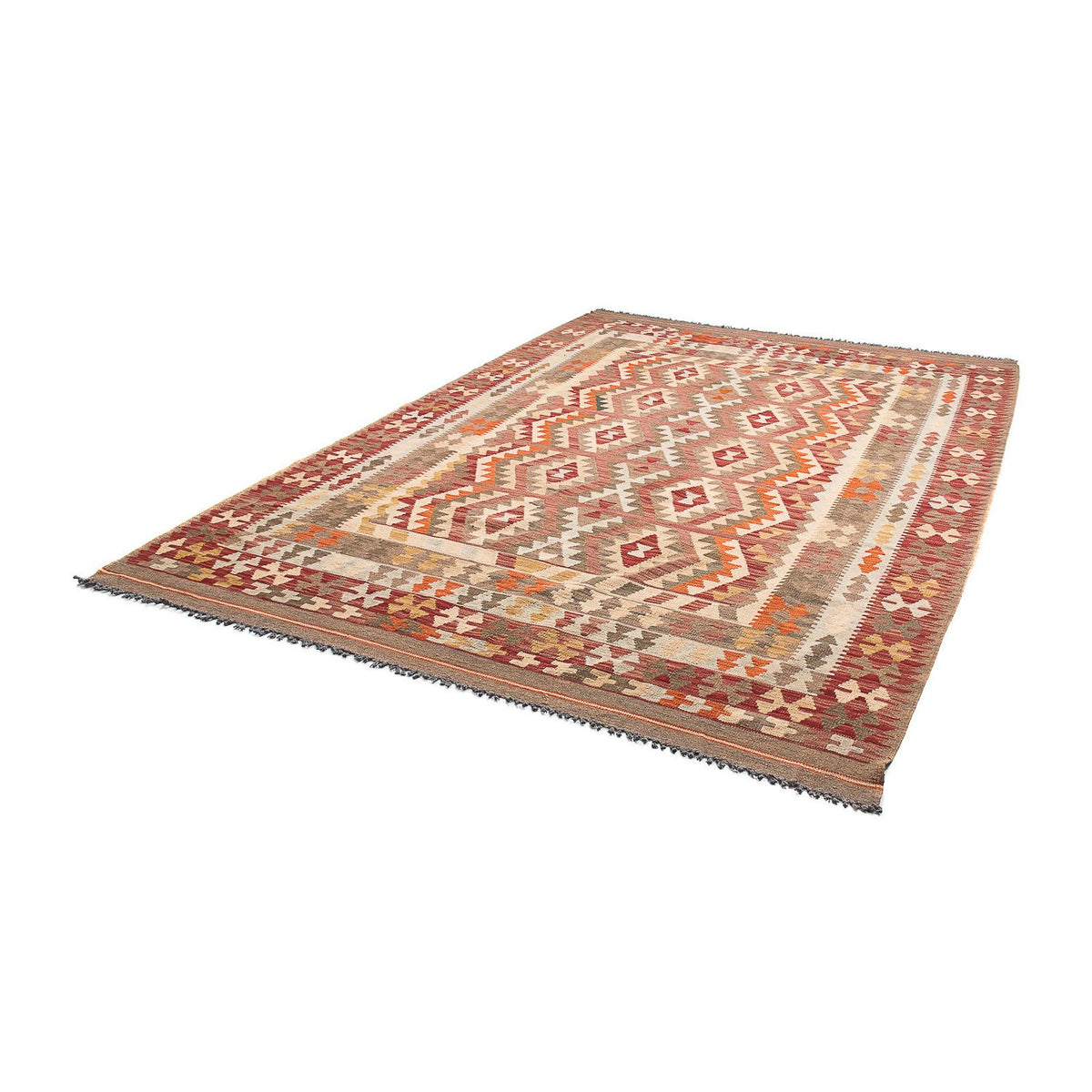 Kelim Rug - Splash - 296 x 205 cm - multicolored