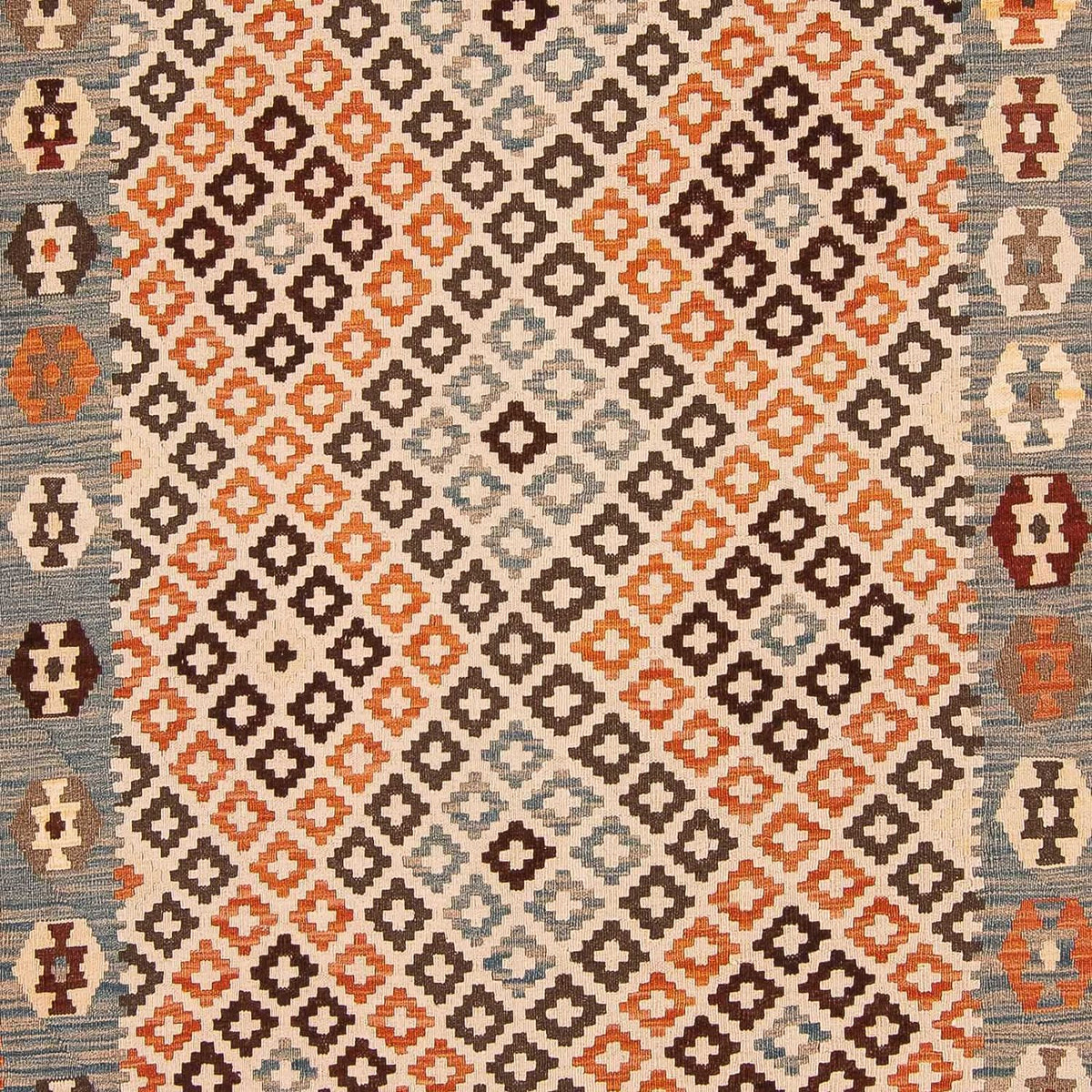 Kelim Rug - Splash - 292 x 207 cm - multicolored