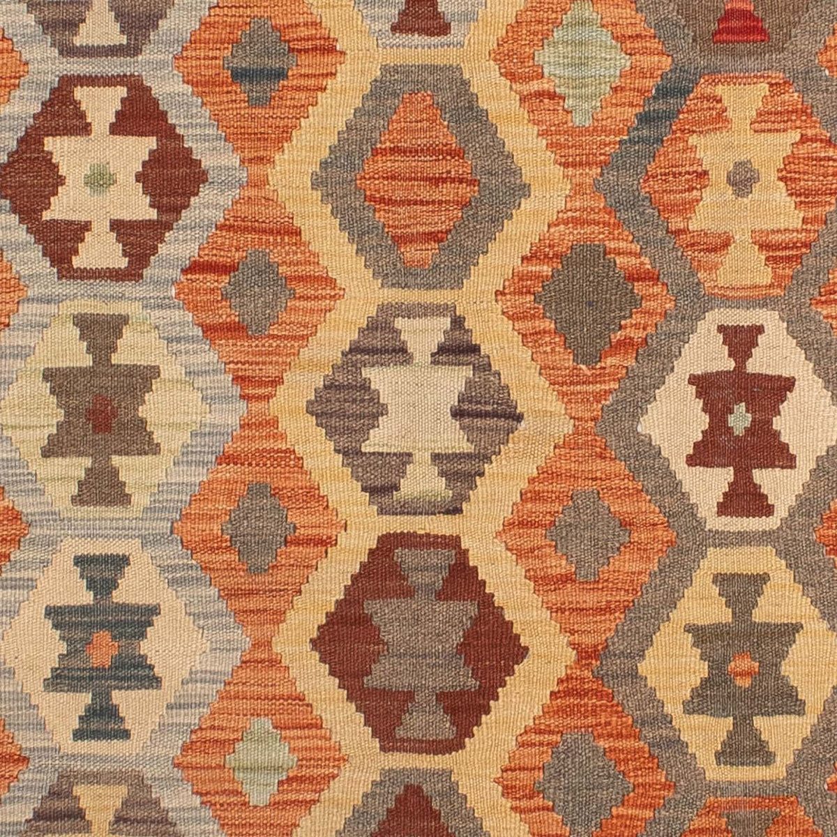 Kelim Rug - Splash - 205 x 149 cm - multicolored