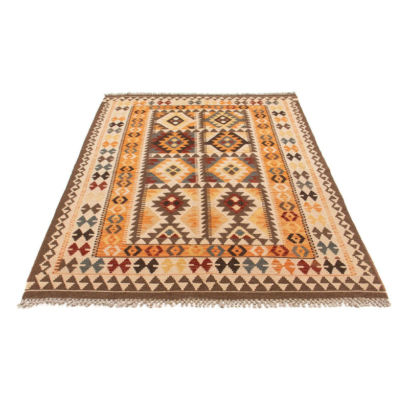 Kelim Rug - Splash - 201 x 143 cm - multicolored