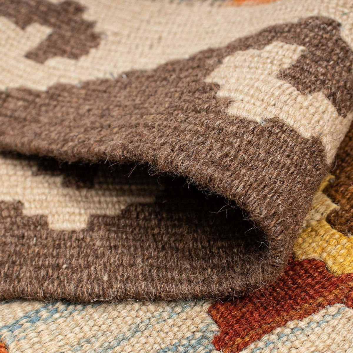 Runner Kelim Rug - Splash - 298 x 78 cm - multicolored