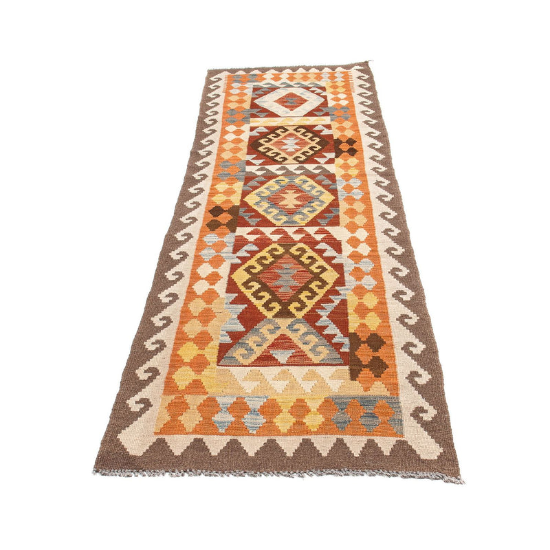 Runner Kelim Rug - Splash - 298 x 78 cm - multicolored