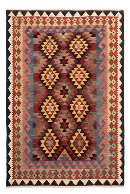 Kelim Rug - Splash - 214 x 153 cm - multicolored