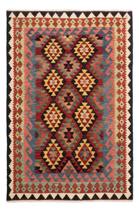 Kelim Rug - Splash - 214 x 153 cm - multicolored