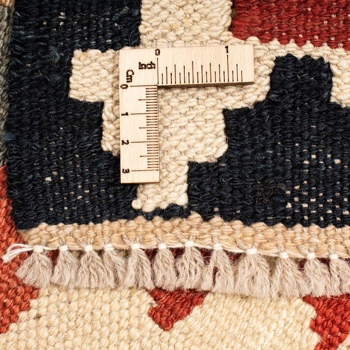 Kelim Rug - Splash - 189 x 157 cm - multicolored