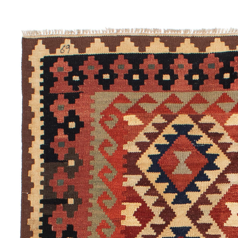 Kelim Rug - Splash - 203 x 153 cm - multicolored