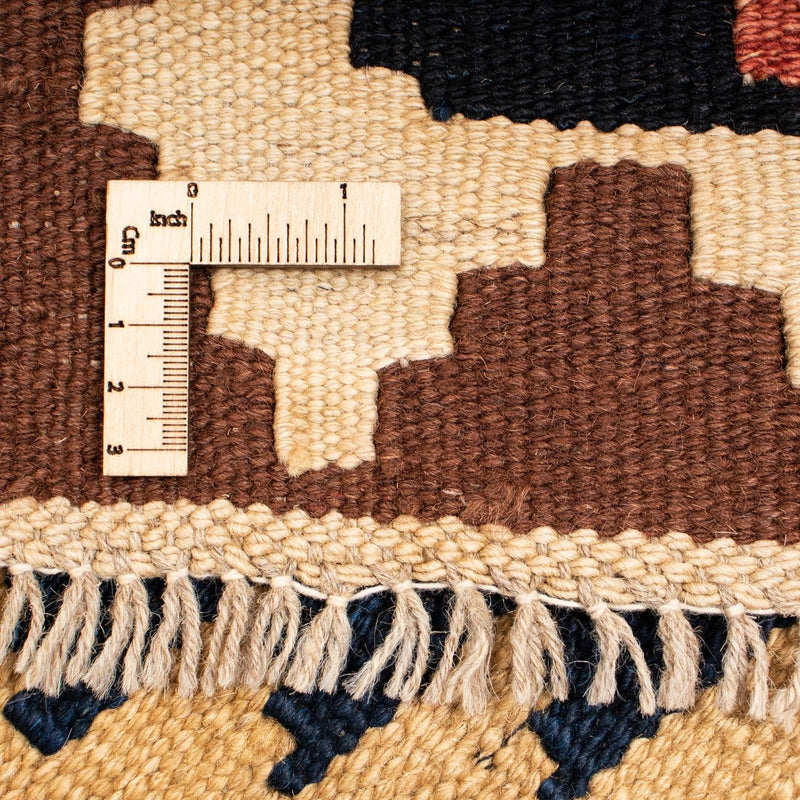 Kelim Rug - Splash - 203 x 153 cm - multicolored