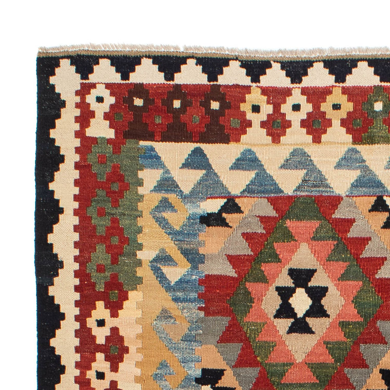 Kelim Rug - Splash - 201 x 162 cm - multicolored