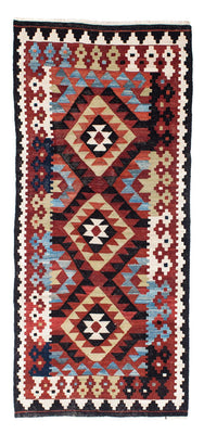 Runner Kelim Rug - Oriental - 222 x 100 cm - multicolored