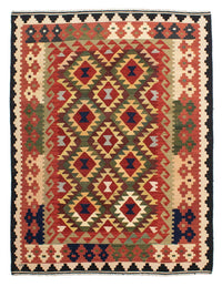 Kelim Rug - Splash - 176 x 155 cm - multicolored