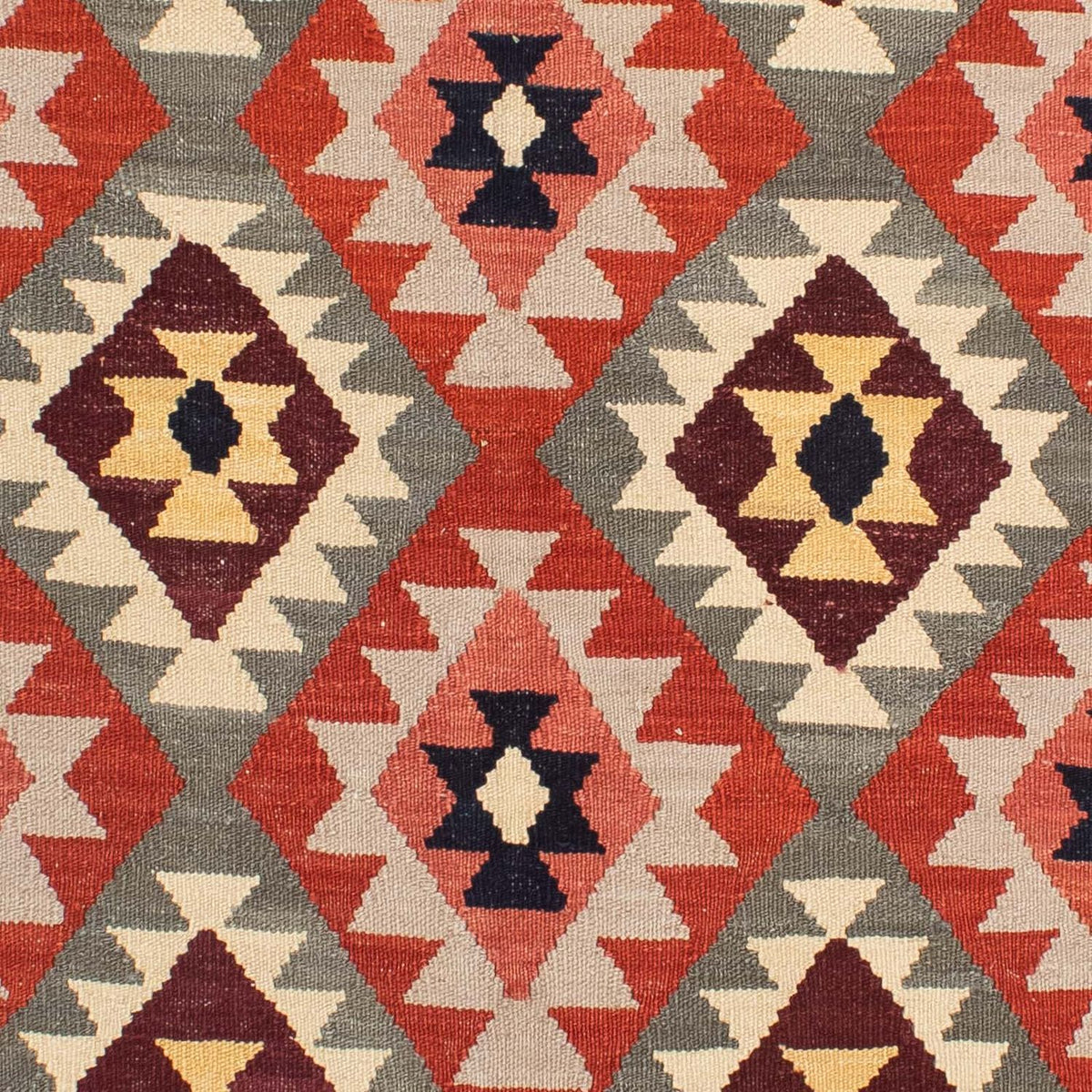 Kelim Rug - Splash - 207 x 163 cm - multicolored