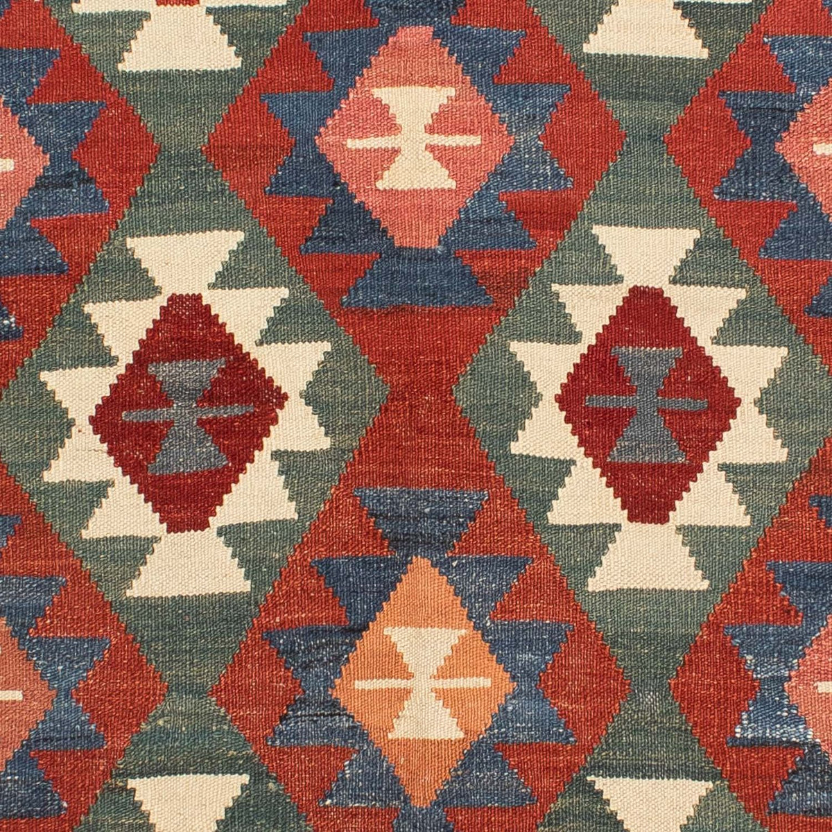 Kelim Rug - Splash - 207 x 155 cm - multicolored