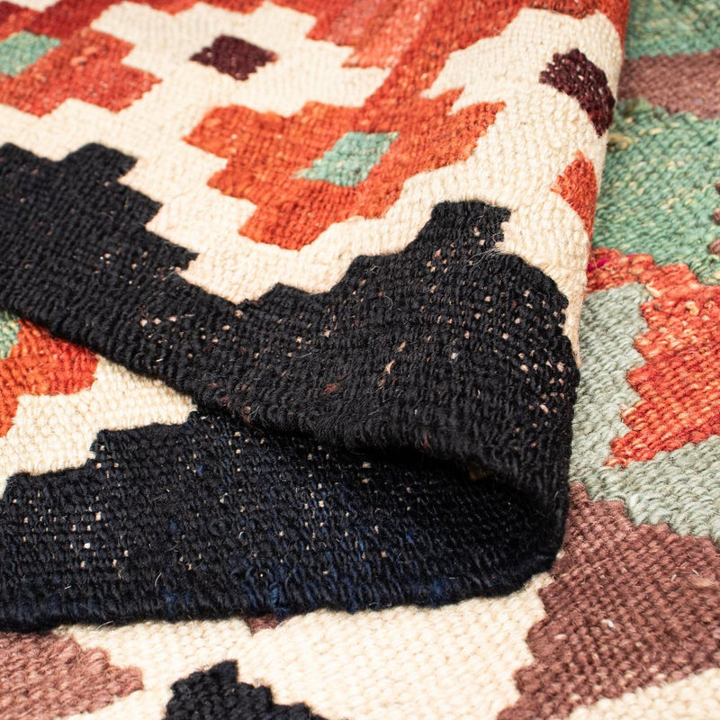 Kelim Rug - Splash - 196 x 149 cm - multicolored