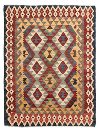 Kelim Rug - Splash - 203 x 153 cm - multicolored