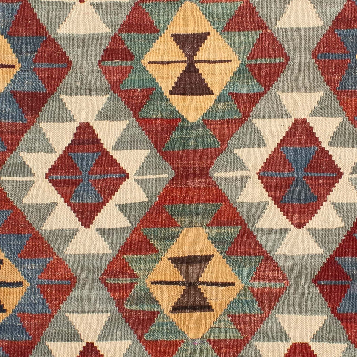 Kelim Rug - Splash - 203 x 153 cm - multicolored