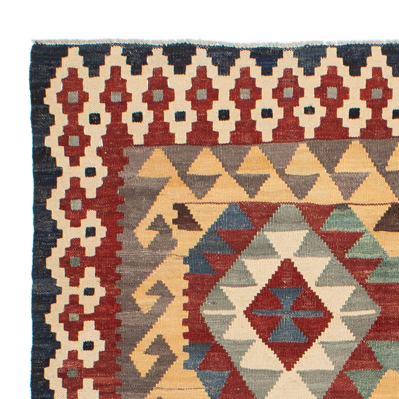 Kelim Rug - Splash - 203 x 153 cm - multicolored