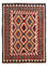 Kelim Rug - Splash - 203 x 147 cm - multicolored