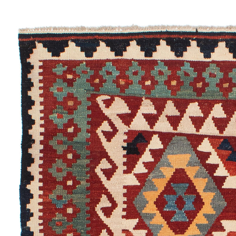 Kelim Rug - Splash - 203 x 147 cm - multicolored