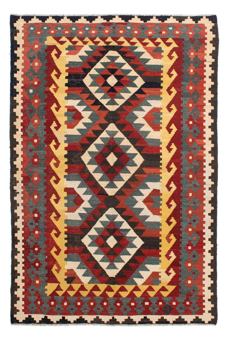 Kelim Rug - Splash - 260 x 137 cm - multicolored