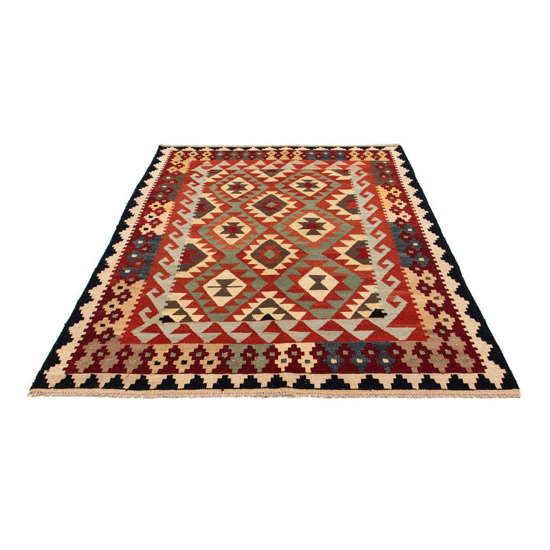 Kelim Rug - Splash - 215 x 157 cm - multicolored