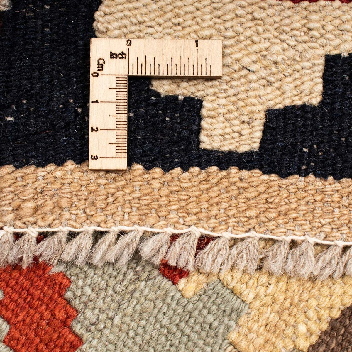 Kelim Rug - Splash - 215 x 157 cm - multicolored