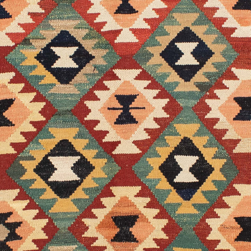 Kelim Rug - Splash - 189 x 152 cm - multicolored