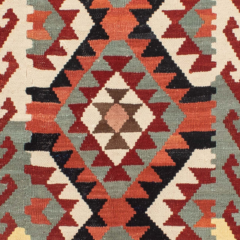 Kelim Rug - Splash - 207 x 132 cm - multicolored