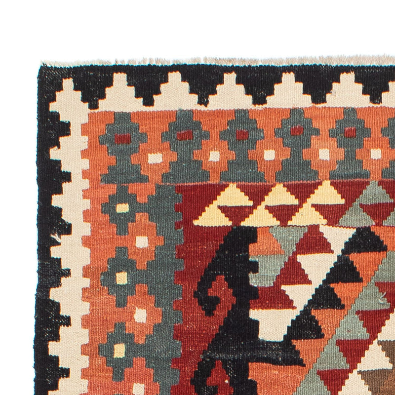 Kelim Rug - Splash - 207 x 132 cm - multicolored