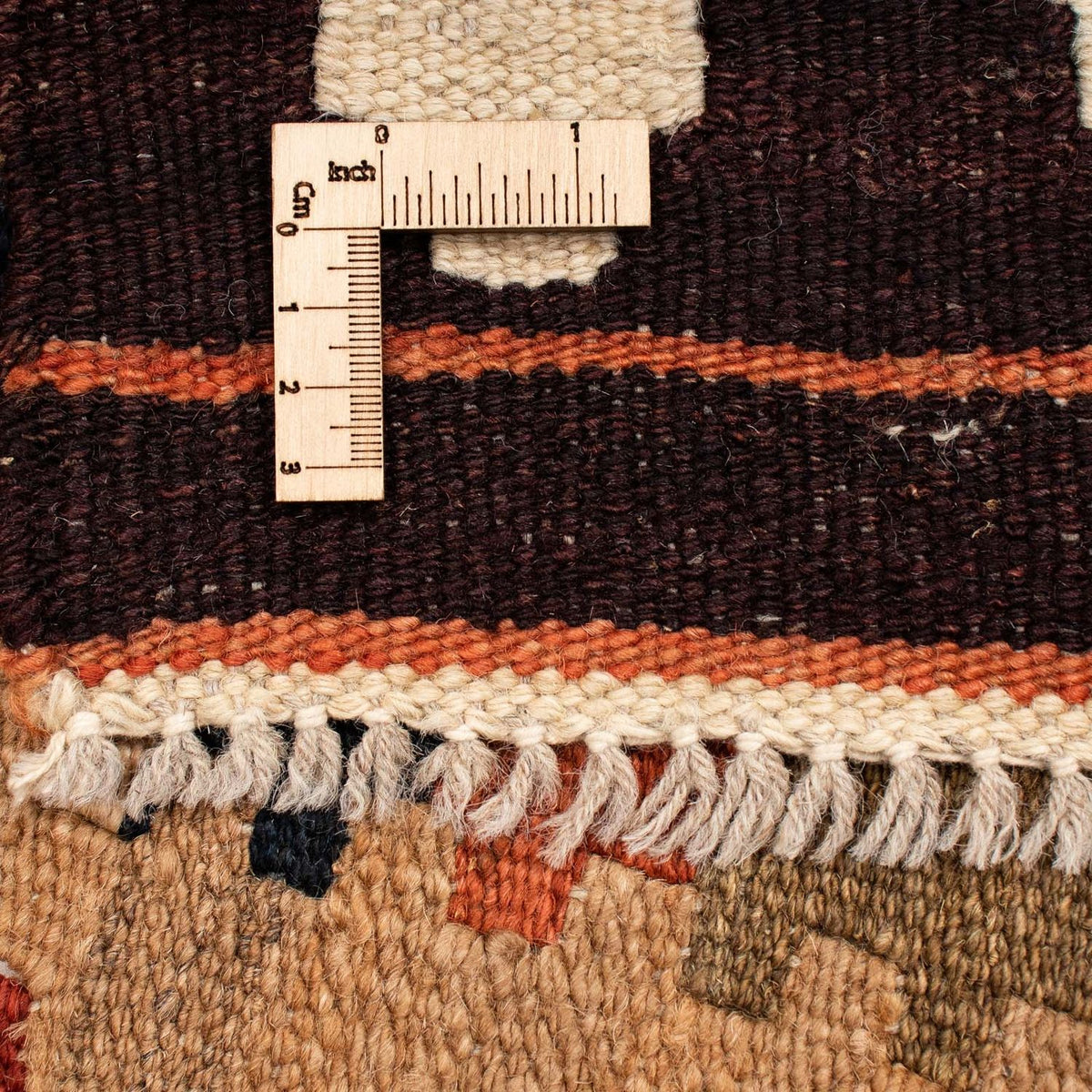 Kelim Rug - Splash - 211 x 154 cm - multicolored