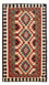Runner Kelim Rug - Splash - 224 x 129 cm - multicolored