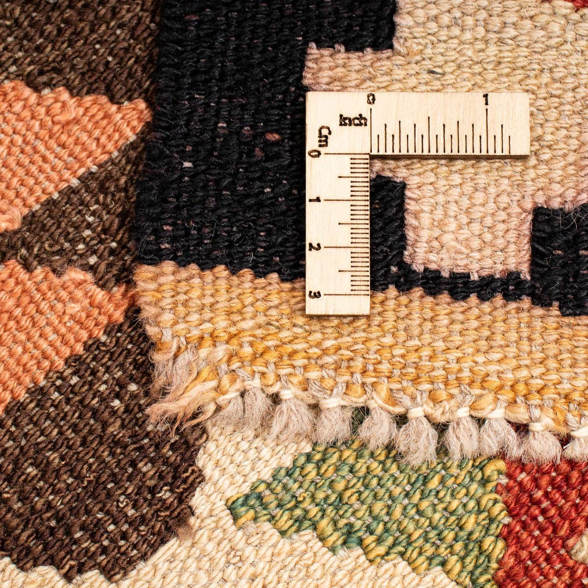 Kelim Rug - Splash - 183 x 155 cm - multicolored